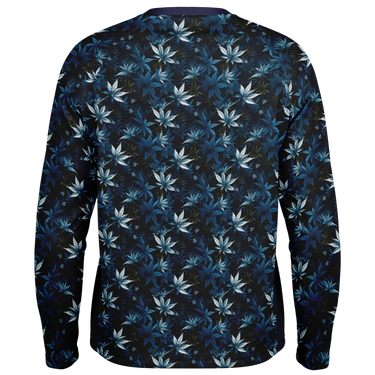 Chokefish™ Long Sleeve Every Day All Weather Cannabis Shirt Men's-006-Blue